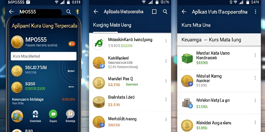 Tampilan antarmuka MPO555 yang user-friendly untuk Kurs Mata Uang.